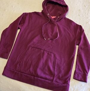 Lilly Pulitzer Oversized Purple Hoodie, Size XS